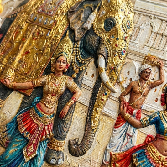 Traditional Sri Lankan Kandy Perahera Festival Canvas Art - DS116